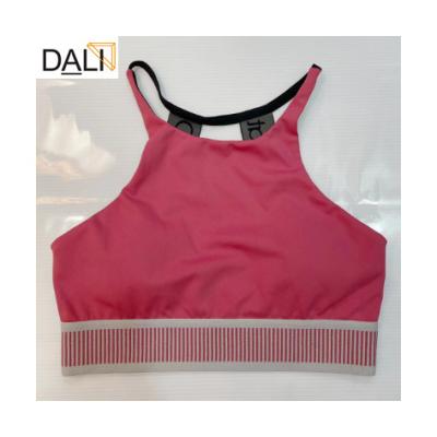 China High Quality Nylon QUICK DRY Customize Size Lightweight Women Yoga Top Bra Sports Quick Dry Vest for sale