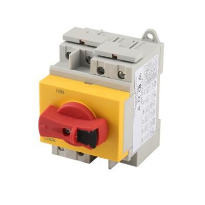 China New Design Din-Rail Type Lockable Lever Handle DC Isolator Switch NEPV32-L2 (L2 Lock Handle) Nepv32-L2 PV for sale