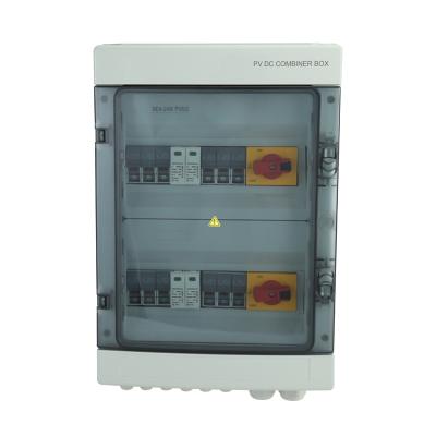 China Factory Sale Safety PV DC Combiner Plastic Complete Set Box Nea-24W Pv6/2 NEA-24W PV6/2 for sale