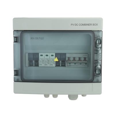 China Wholesale Cheap Price Full Set PV DC Combiner Photovoltaic Box Nea-12W Pv2/1B NEA-12W PV2/1B for sale