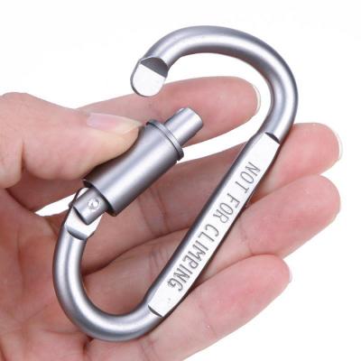 China Wholesale Metal Aluminum Metal Locking Carabiner (Anodized Aluminum) for sale