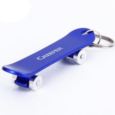 China Sustainable Skid Board Bottle Opener Key Chain for sale