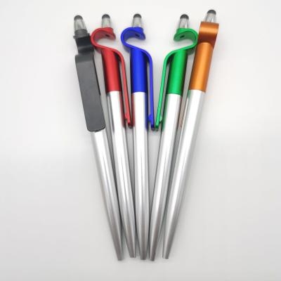 China Advertising Promotional Pen Touch Pen Ballpoint Pen Multifunctional Plastic Pen Custom Logo Printing for sale