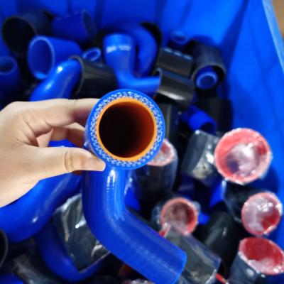 China Hot sale agriculture car silicone tube silicone radiator hose 76mm for intercooler air inlet for sale