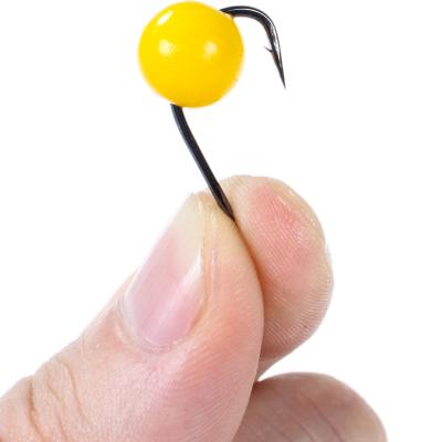 China Fishing Ball 10mm, 12mm, 14mm Carp Fishing Trout Fishing Soft Silicone Beads Floating Pop Up Bobbers for sale