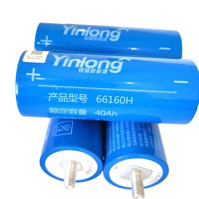 China Yinlong Lto Lithium Titanate Solar Battery 2.3V 30Ah 40 Oh 45Ah 66160 Common Ready Shipping Bank YL66160A for sale