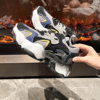 China Hot Selling 2022 Fashion Trend New Chunky Sneakers Trendy Daddy Sports Shoes For Women Height Increase Sports Ladies Casual Sneakers for sale