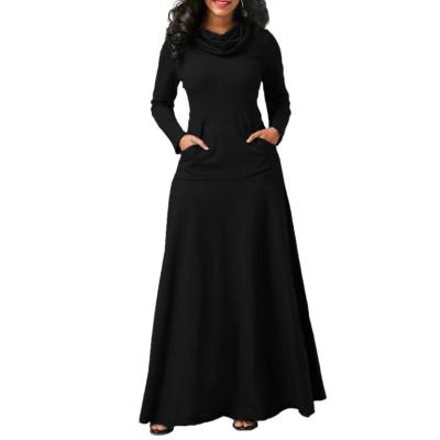 China Wholesale Muslim Clothing Dubai Maxi Dresses 2021 Anti-Static Women Dress Abaya Maxi Dress for sale