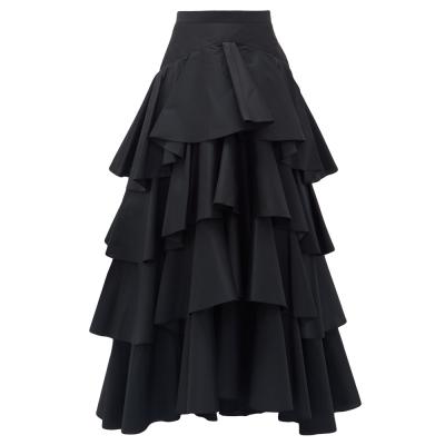 China 2020 Women's Ladies Waist Maxi Skirt Ruffle Tiered High Quality Elegant Luxury Plus Size for sale