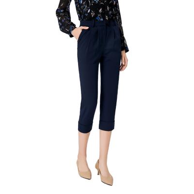 China 2021 OEM High Quality Anti-wrinkle High Quality Formal Women's Skinny Pants And Trousers for sale