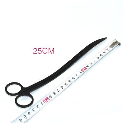 China Trim New Hot Multifunctional Stainless Steel 25cm Wave Black Scissors for sale