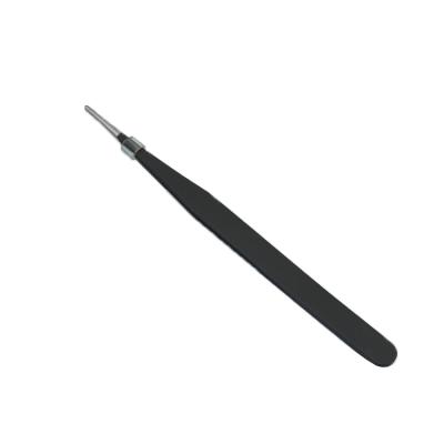 China Wholesale ESD Straight Head/Straight Tweezers ESD-10 Tool Maintenance Tweezers Straight Head Blunt Head Tweezers Straight Head for sale