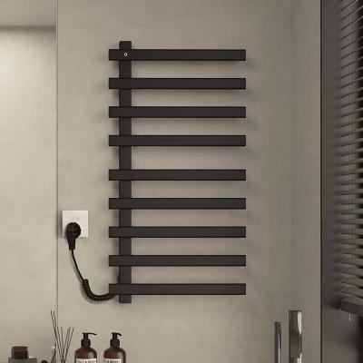 China Heater Wall Mounted Fast Heating Electric Towel Warmer Heated Towel Racks for Hardwired Bathroom or Plug-in for sale