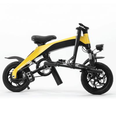 China Wholesale 36V 350W Carbon Fiber Step EBike Low Frame 12 Inch Carbon Fiber Folding Electric Bike for sale