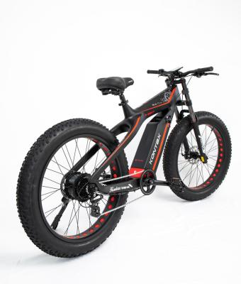 China Carbon fiber KONTAX 8 speed tire bicycleold 2 wheel 48v 750w fat carbon fiber mountain e-bike moped electric bicycle bicycle for women for sale