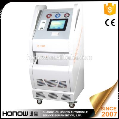 China R134a or R410 or R404 or R22 Xunao HO-X880 a/c refrigerant recovery machine with printer for sale