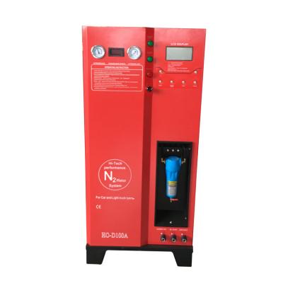 China Automatic Nitrogen Xunao Digital Tire Inflator Nitrogen Generator Machine HO-D100A for sale