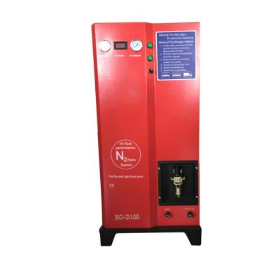 China Automatic Digital Nitrogen Tire Inflator , Nitrogen Generator Nitrogen Conversion Station 60L for sale