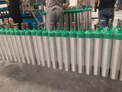 China Aluminum and Steel Oxygen Cylinders and Tanks for Commercial and Industrial Use for sale