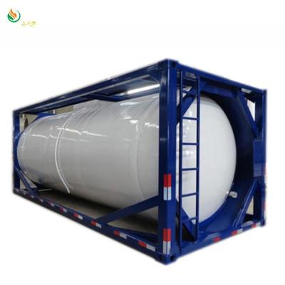 China Air Separation Industry Liquid Oxygen ISO Storage Tank Container for sale