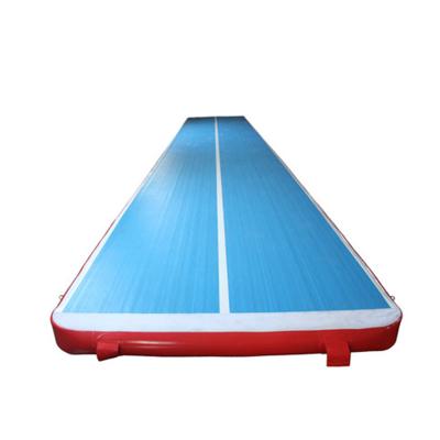 China Professional High Grade Competition Inflatable Trampoline High Grade Inflatable Jumping Air Track For Training for sale