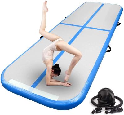 China High Grade Competition Customized Inflatable Gymnastics Mat Gymnastic Equipment Air Gymnastics Tracks For Home Use/Training/Cheerleading/Yoga/Water for sale