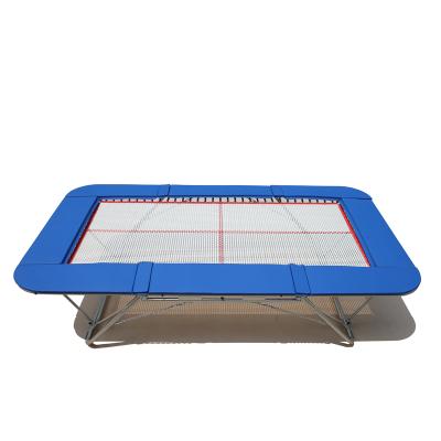 China Competition High Grade Rectangle Trampoline Professional Gymnastics Equipment Indoor Trampoline for sale