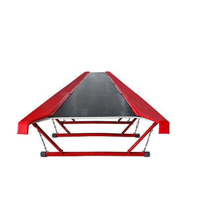 China Without Long Large Rectangle Protective Net Professional Trampoline Equipment Gym Fitness Indoor Trampoline for sale