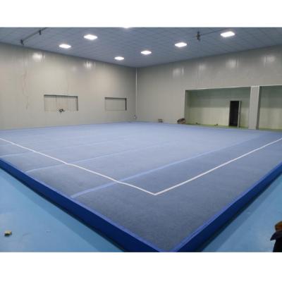 China High Grade Competition Gymnastics Field For Professional Competition Exercise Free Floor Rhythmic Gymnastics Field Fortraining for sale