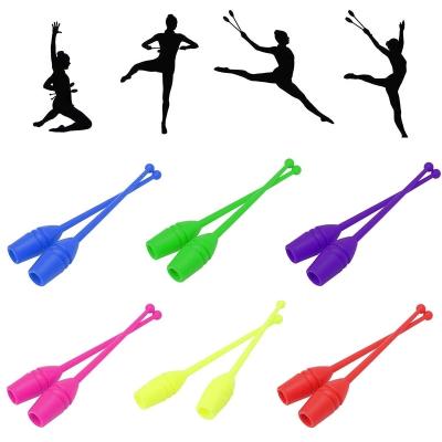 China High Grade Competition Gymnastics Ribbon Wand Rhythmic Gymnastics Sticks Dancing Ribbon Perform Competition Tool for sale