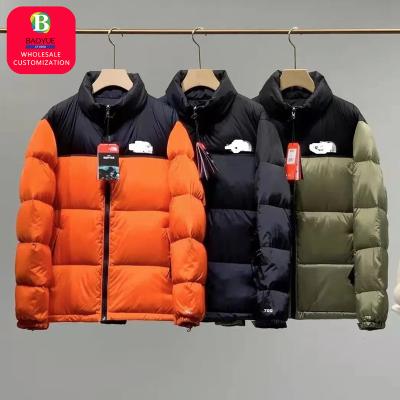 China 1996 classic waterproof high version Baoyue down cotton outdoor suit thickened men and women's bread suit embroidered warm coat for sale