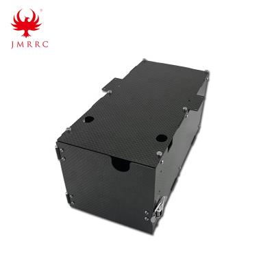 China Multirotor 22000mAh Drone 6S Lipo Battery Carbon Fiber Holder Plate Clamp Panel 16000mAh Battery Box JMRRC Battery Case for sale