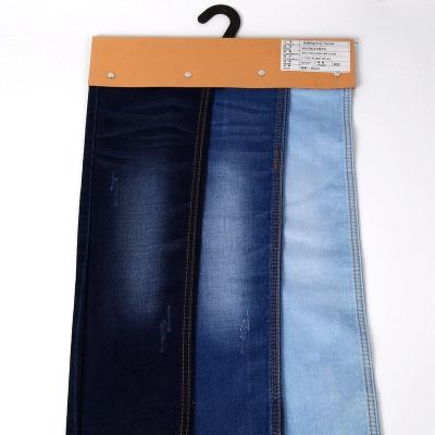 China Shrink-Resistant Wholesale Yarn Dyed TC Spandex Jeans Cotton Fabric for sale