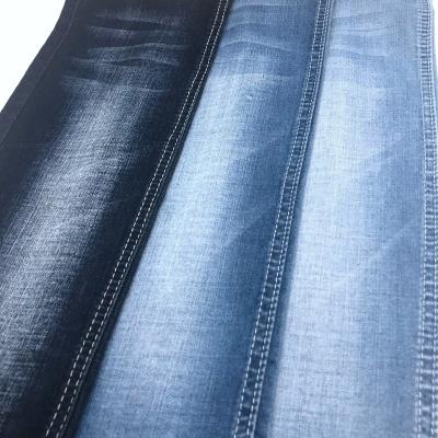 China Stain Resistant 9.7oz Japanese Twill Eco Selvedge Washed Denim Fabric for sale