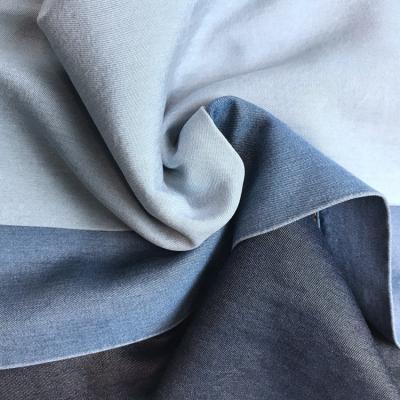 China Shrink-resistant blue tencel fabric made in China factory for sale