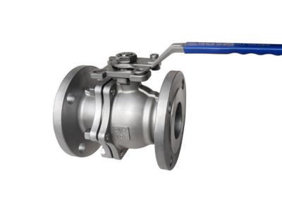 China DIN Standard 20K SS316 Flange End Ball Valve For Solvent for sale