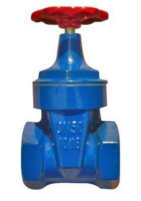 China Ductile Iron GGG40 Thread End Resilient Seated Gate Valve for sale