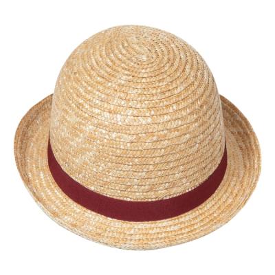 China Newest Selling Straw Hats And Hats 2021 Hot Unisex Pure Natural Floppy Disc Wheat Leghorn Tops for sale