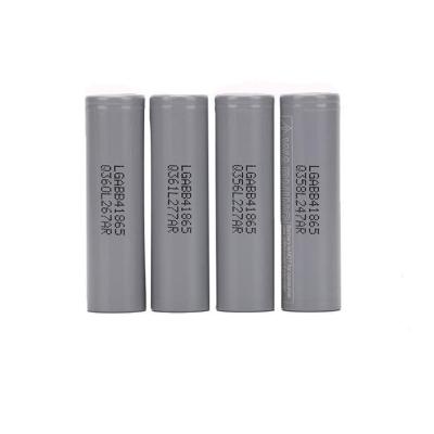 China Bulk Rechargeable Toys LGB4L 2600MAH 18650 Battery Li-ion 3.7v 18650 Battery For LG MJ1 Battery for sale