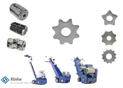 Cina accessori calcestruzzo dello scarificatore di Blastrac dei correggiati del carburo di tungsteno 8PT & sostituzione delle piallatrici in vendita