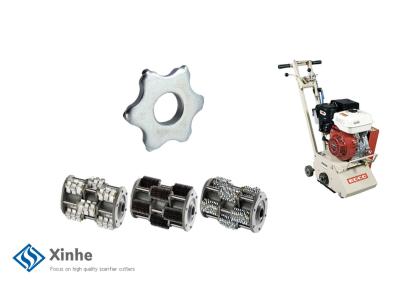 China Het Wolfram van de Slijtagedelen van de scarificatortrommel 6 de Sterrentct van de Puntenscarificator Planers van de Snijdersvloer Toebehoren Te koop