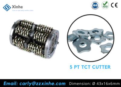 中国 ペンキおよび軽いコーティングの取り外しのための土掻き機のカッターを製粉する5ポイント 販売のため