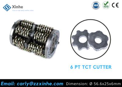 China El tungsteno de escarificación de las piezas y de los accesorios de las máquinas inclinó los mayales 56x6 - 6 puntos en venta