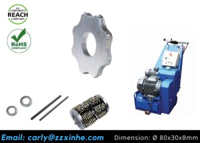 Cina Le taglierine di scarificazione di Lamellen del carburo degli accessori delle macchine misura le lame dell'Assemblea del tamburo della Roto-tigre 2500 RM320 HMT 5,40 di Airtec in vendita