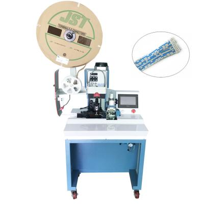 China 24AWG Automatic Flat Ribbon Cable Terminal Crimping Crimping Stripping Machine for sale