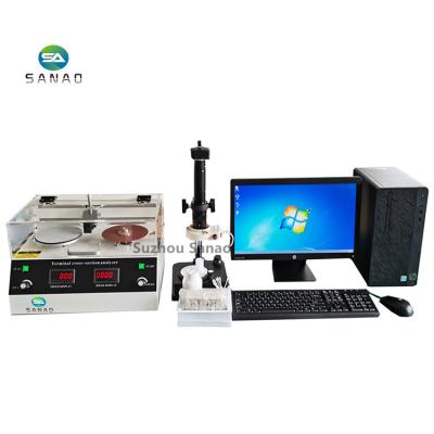 China SA-TZ3 High Precision Crimping Detection and Analysis Equipment Integrated Terminal Sectional Analyzer for sale