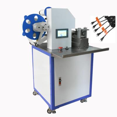 China Food Tape Tying Machine High Speed ​​Wire Labeling Cable Labeling Wrap Harness Machine Winding Machine for sale