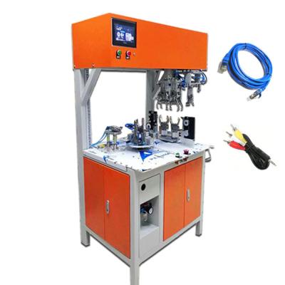 China Automatic Wire Crimping Winding And Tying Machine For AC USB DC Cable SA-J8 for sale