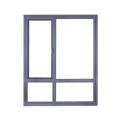 China Sliding Product Classic Crank Casement Window Hot Selling Aluminum Frame With Simulated Bars Windows for sale