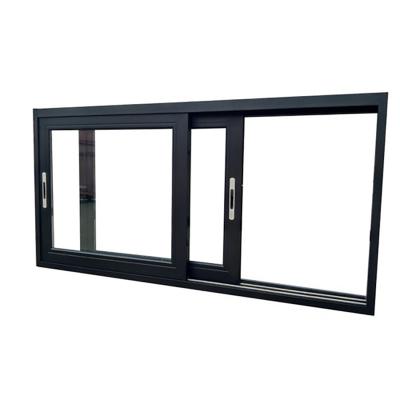 China Sliding Texas Bronze Color Custom Size Aluminum Bronze Sliding Windows for Home for sale